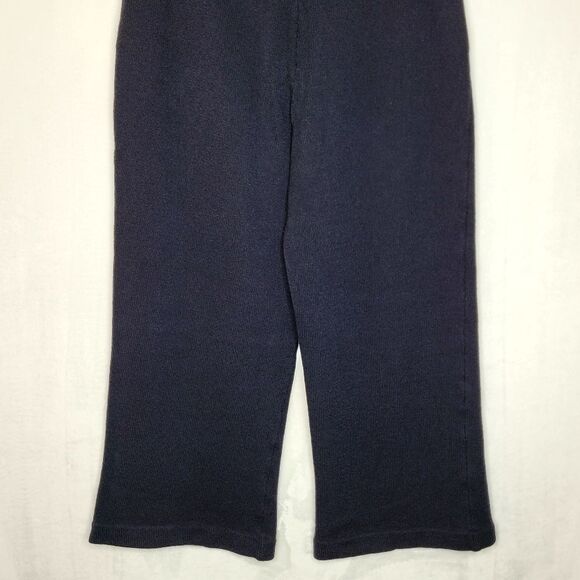 St. John Collection Black Santana Knit Pull On Pants Size 6 - Picture 7 of 9